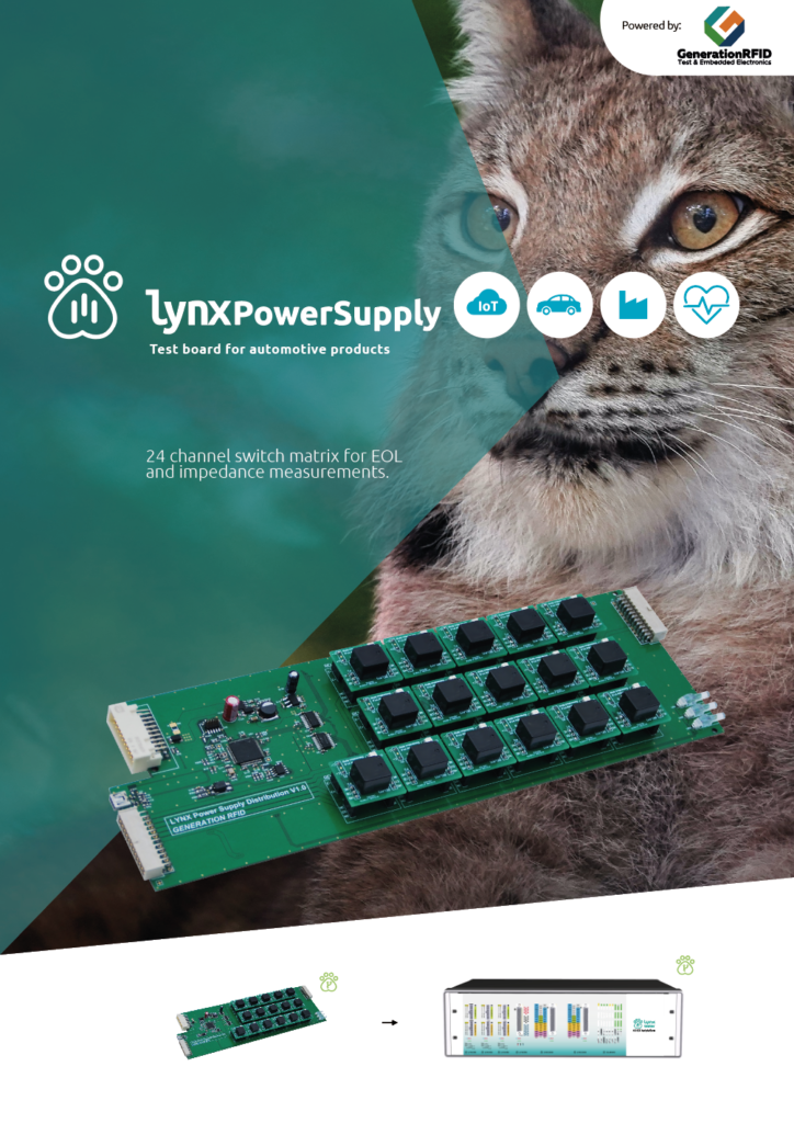 Lynx Power Supply Test Board Automative Products Hardware Switch Matrix